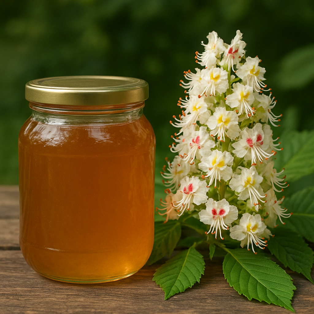 Miód Z Kwiatu Kasztana Jadalnego – Francja