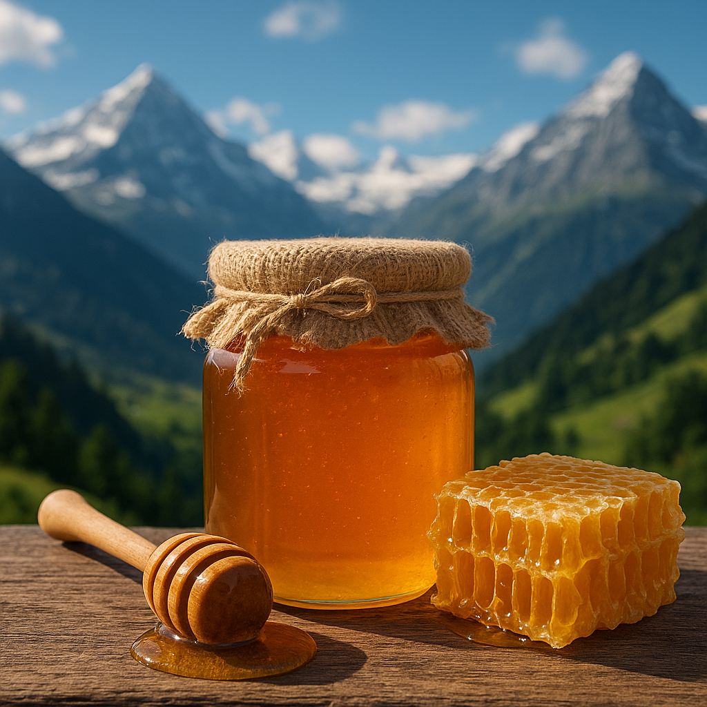 Miód Alpejski Górski – Szwajcaria