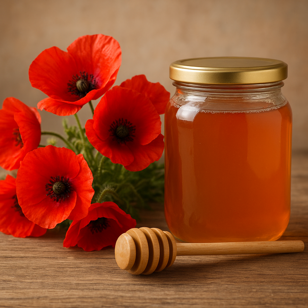 Miód Z Kwiatów Maków – Francja