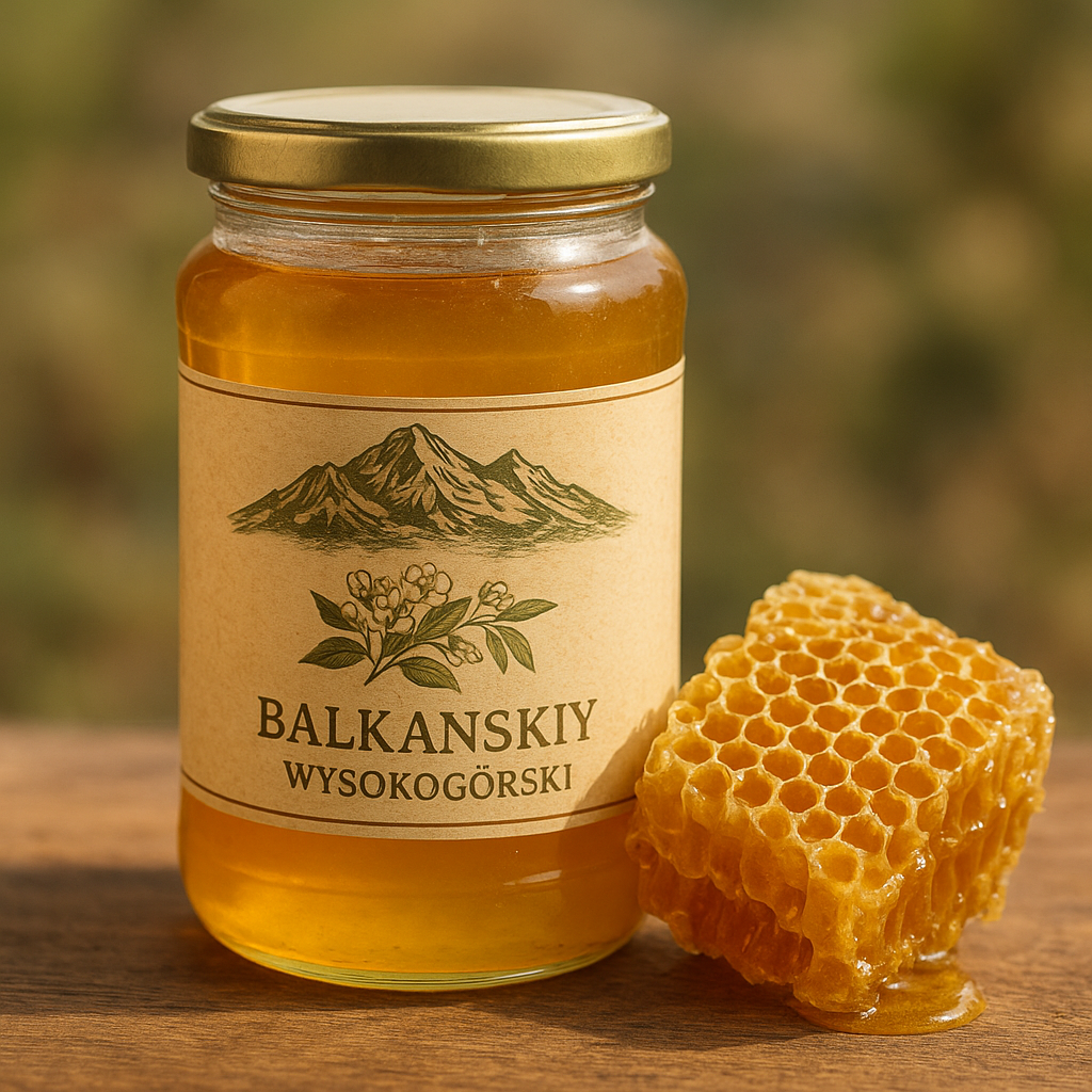 Miód Bałkański Wysokogórski – Bułgaria