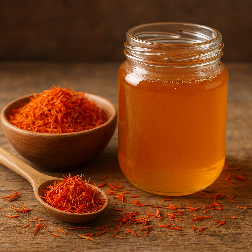 Miód Safflower – Indie