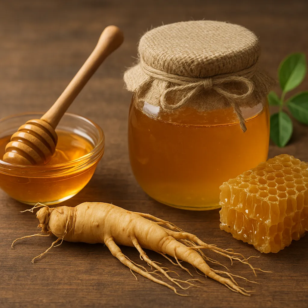 Miód Ginseng – Korea Płd.