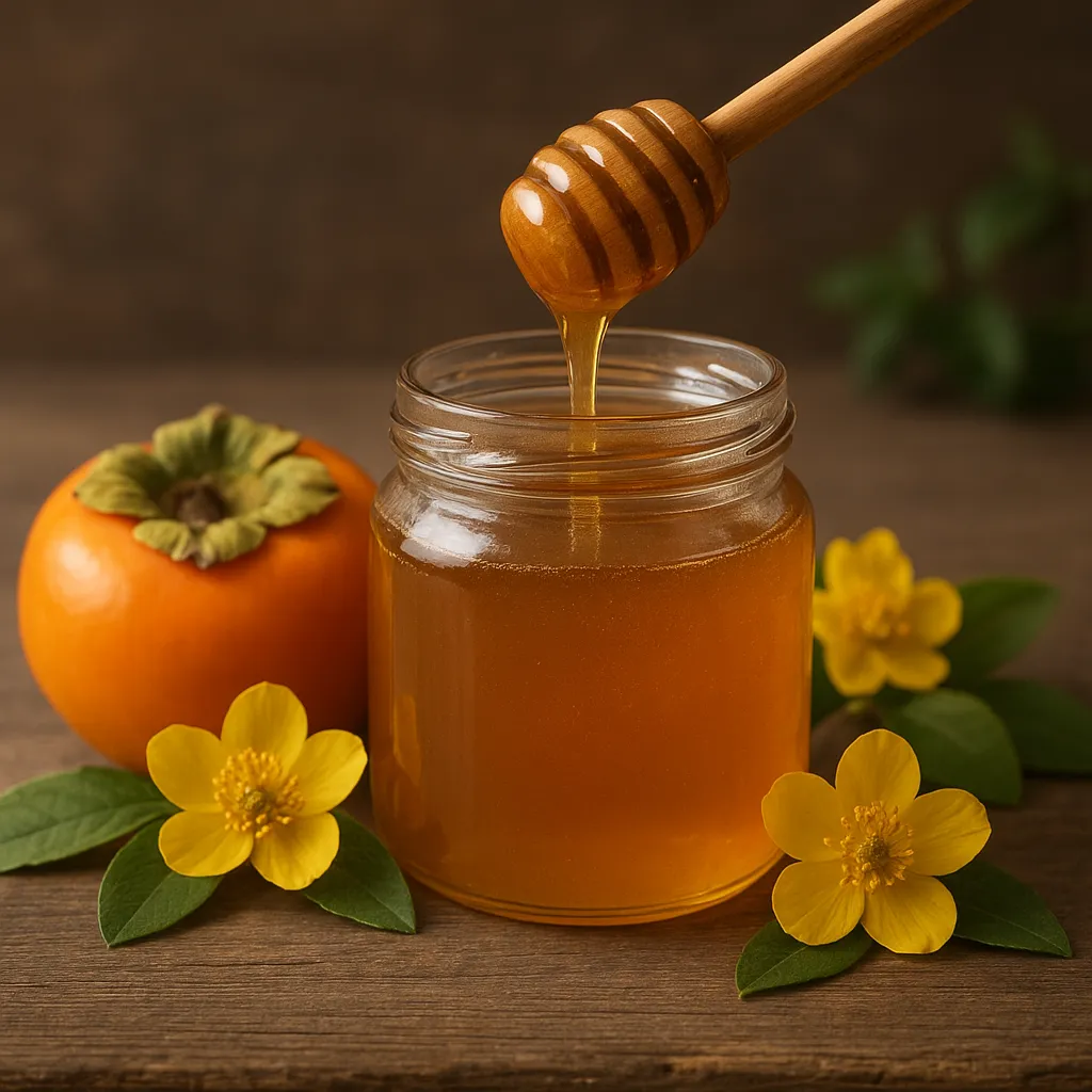 Miód Z Kwiatów Persymony – Korea Płd.