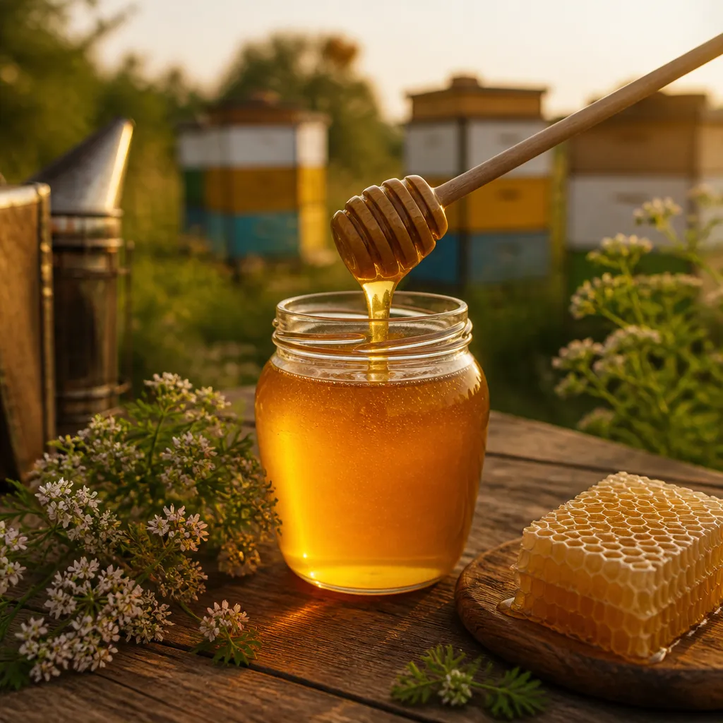 Miód z kolendry – Polska